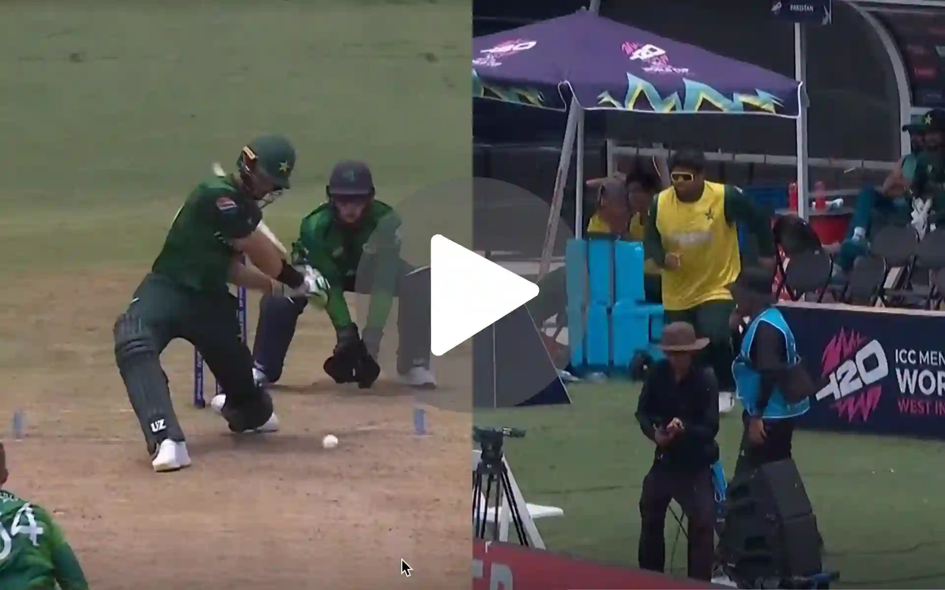 [Watch] Azam Khan 'Rushes' To Return The Ball After Shaheen Afridi’s Flamboyant Sixes